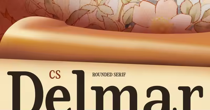 Delmar – 复古字体