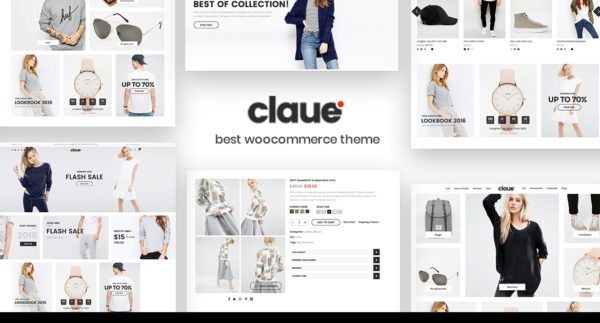 Claue – 干净、简约的 Elementor WooCommerce 主题