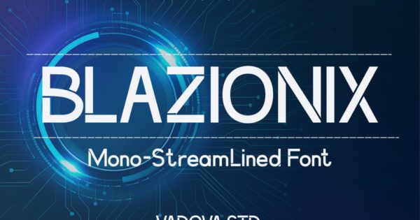 Blazionix 等宽字体