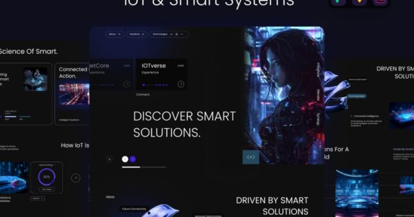 IoTrix – 物联网和智能系统登陆页面