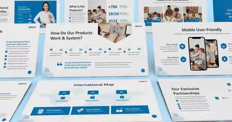 Soream – 多用途 Keynote 模板
