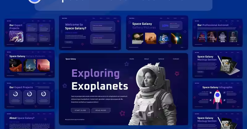 太空宇宙演示