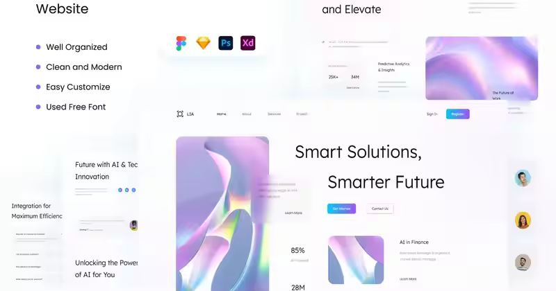 Lia – 科技与人工智能解决方案网站