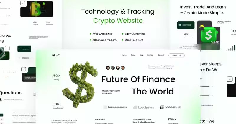 HigeT – 技术和追踪加密网站
