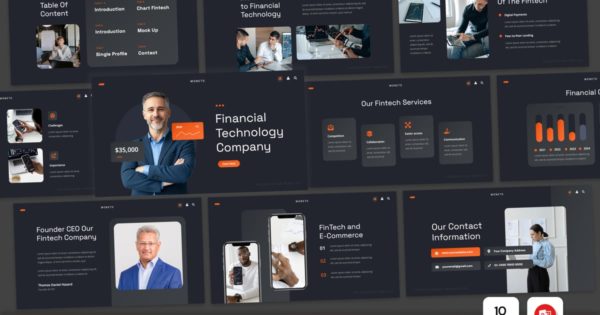 金融科技公司 PowerPoint