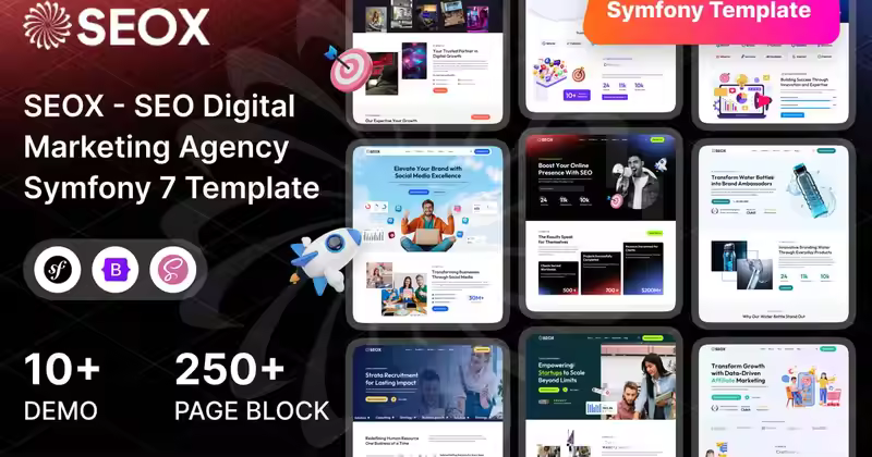 SEOX – SEO 和数字营销机构 Symfony