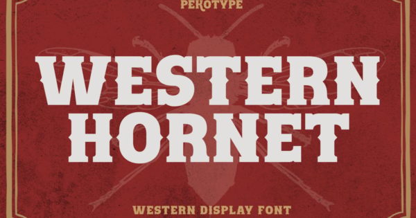 Western Hornet – 西部显示字体