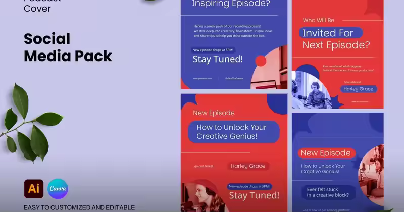 播客封面 – IG Feed Pack