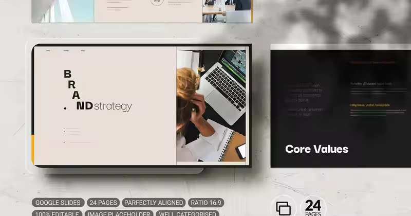 品牌战略Google幻灯片