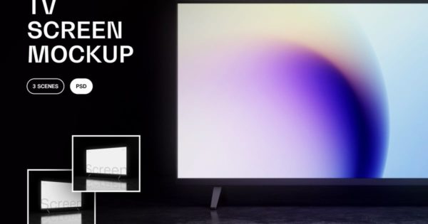 电视屏幕模型