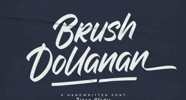 Brush Dollanan – 手写字体