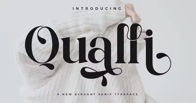 Qualli 优雅衬线字体
