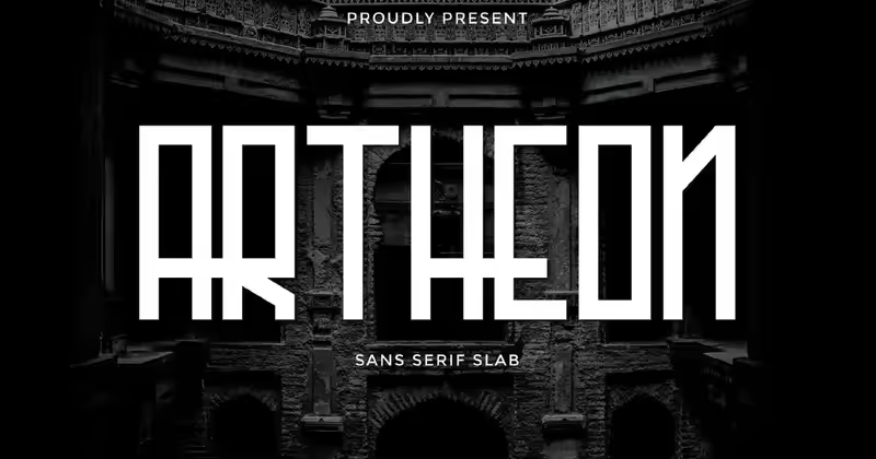 Artheon Sans Serif Slab 字体