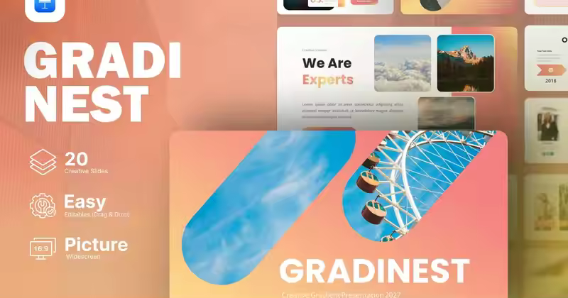 Gradinest – 渐变创意主题演讲