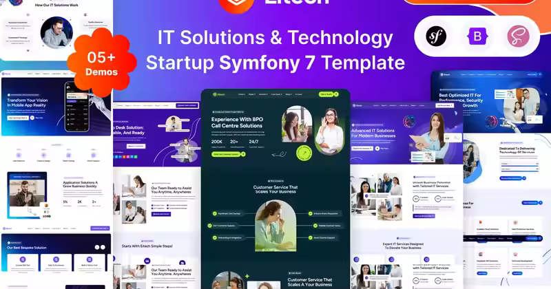 Eitech – IT 解决方案技术初创公司 Symfony 7