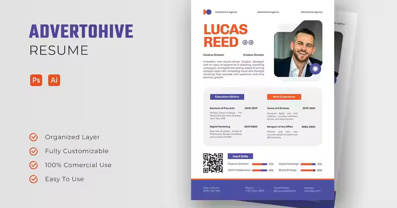 Advertohive 代理公司 – 简历