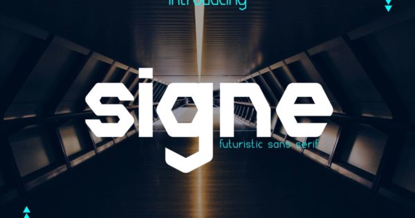 Signe Sans 未来主义显示屏