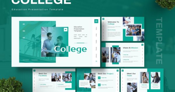 大学 – 教育 PowerPoint 模板