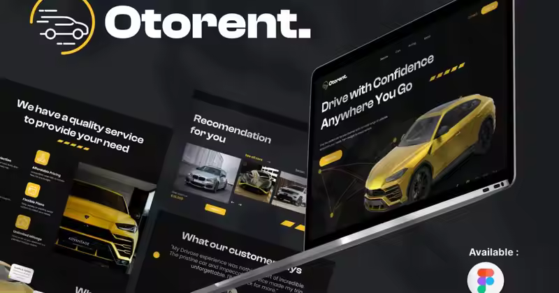 Otorent – 汽车经销商登陆页面
