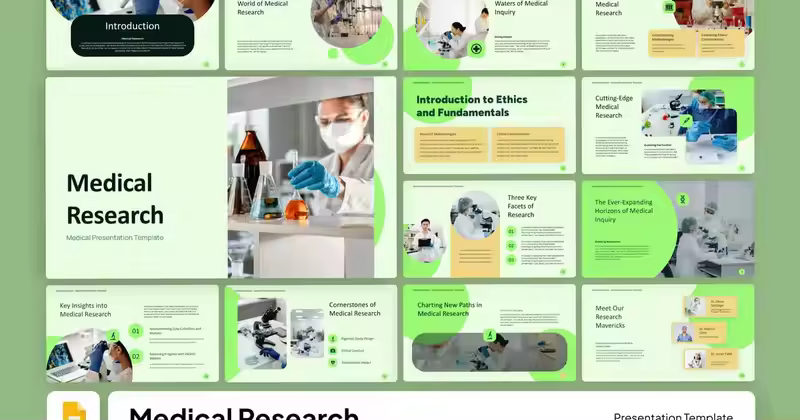 医学研究 Google 幻灯片
