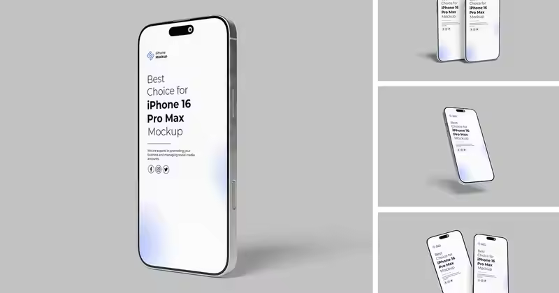 iPhone 16 Pro Max 模型