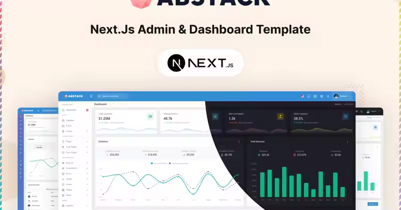Abstack – Next Js 管理控制台模板
