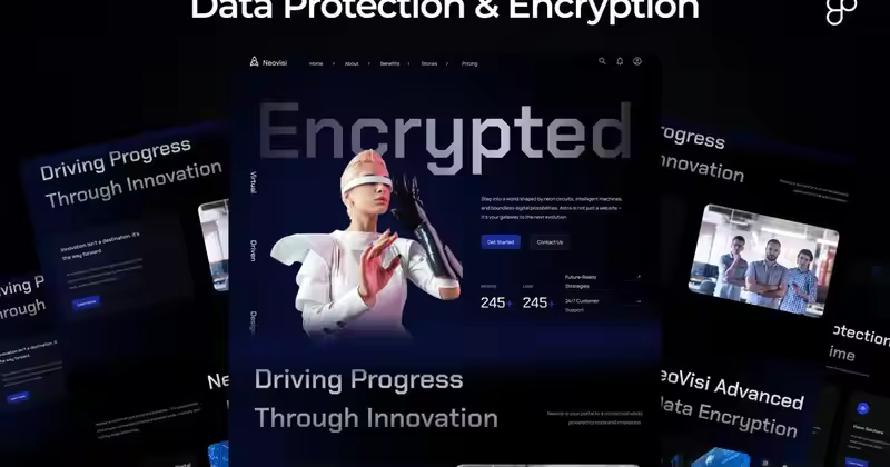利用人工智能技术进行数据保护登陆页面