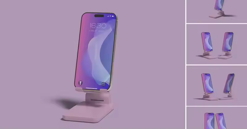 手机支架模型