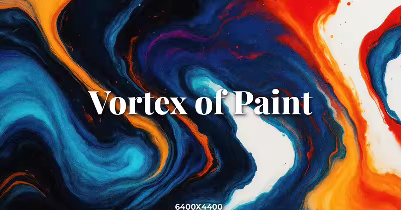 油漆背景漩涡设置