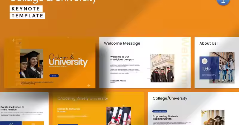 大学主题演讲模板