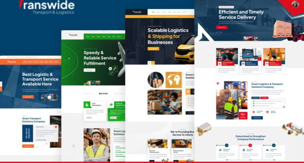 Transwide – 运输和物流 PHP 模板