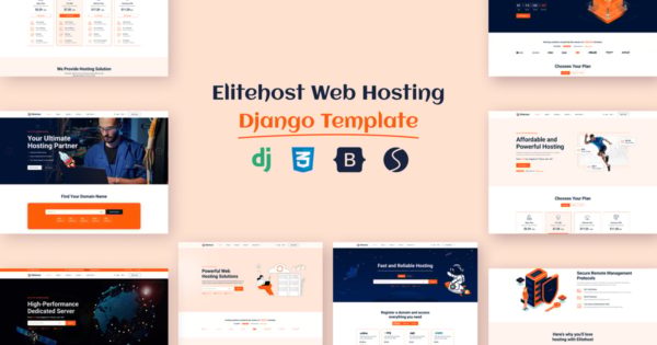 Elitehost – 托管 Django 模板