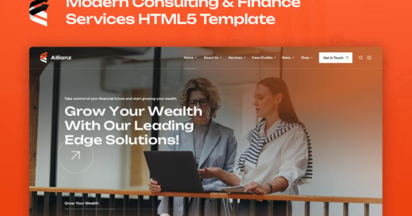 Allianz – 咨询和财务 HTML5 模板