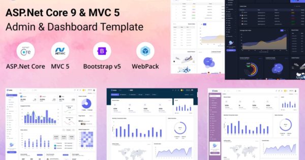 Urbix – ASP.Net & MVC 管理及仪表板模板