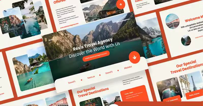 Rexis – 旅行社 Google 幻灯片