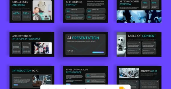 人工智能 Google 幻灯片
