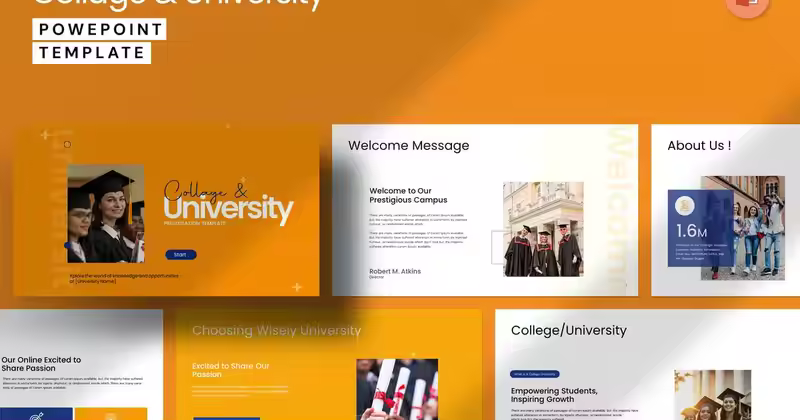 学院和大学的PowerPoint模板