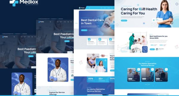 Mediox – 医疗保健 PHP 模板