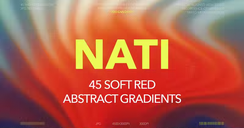 Nati — 柔和的红色抽象渐变