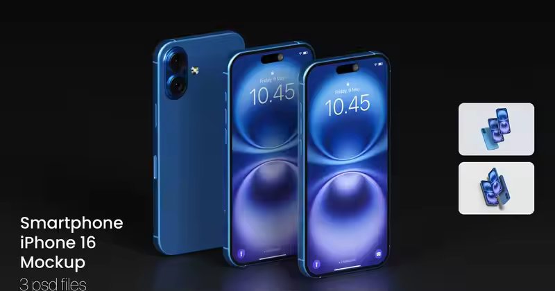 MI – 智能手机 iPhone 16 模型