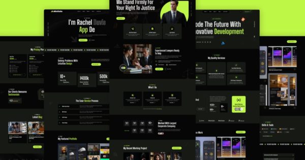 Minifolio – 个人作品集 HTML 模板