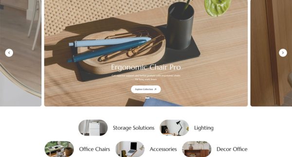GearO – 家具店电子商务 HTML 模板