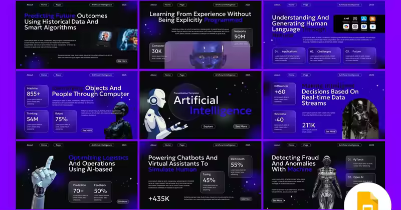 人工智能 Google 幻灯片