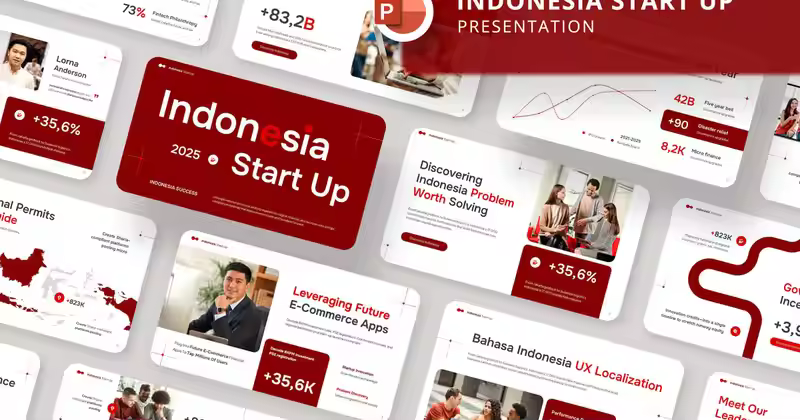 印度尼西亚初创企业 Powerpoint