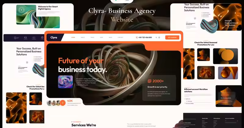 Clyra-商业代理网站